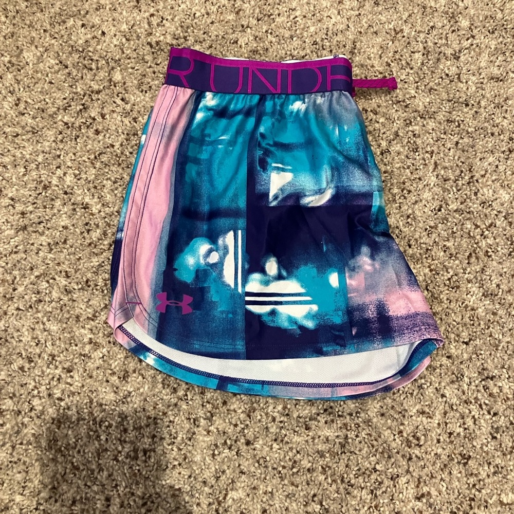 Under Armour Youth XL Loose HeatGear Athletic Shorts Multicolor Elastic Waist